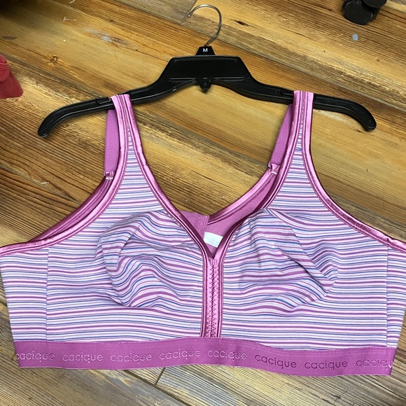 Cacique Multicolor Striped Bra - Picture 1 of 4